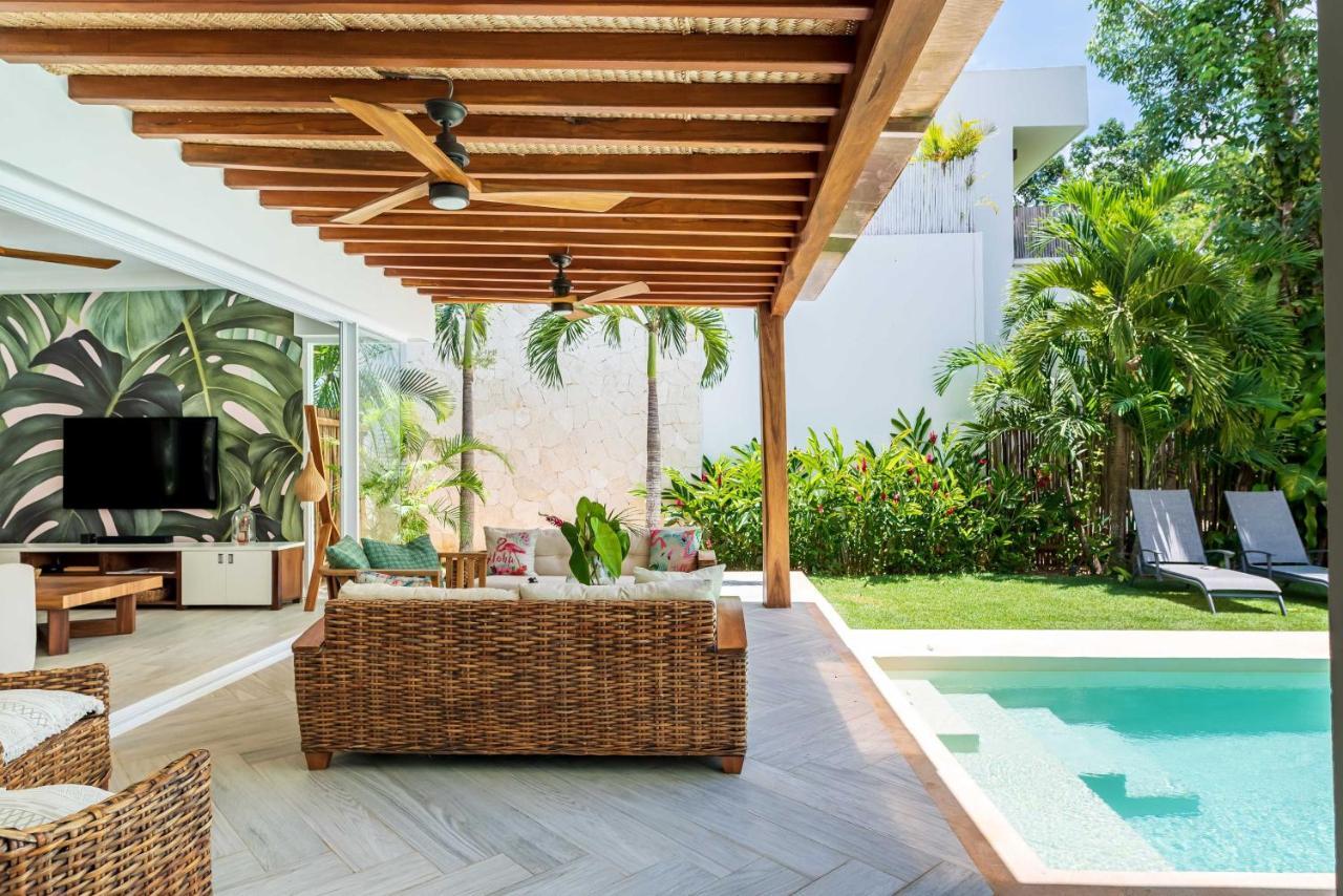 Villa Ek'Balam & Villa Flamingo, Luxury Villas, Private Pool, Private Garden, Jacuzzi, 24H Security تولوم المظهر الخارجي الصورة