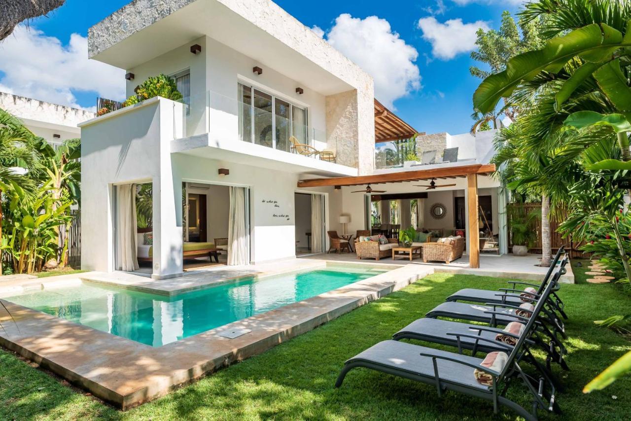 Villa Ek'Balam & Villa Flamingo, Luxury Villas, Private Pool, Private Garden, Jacuzzi, 24H Security تولوم المظهر الخارجي الصورة