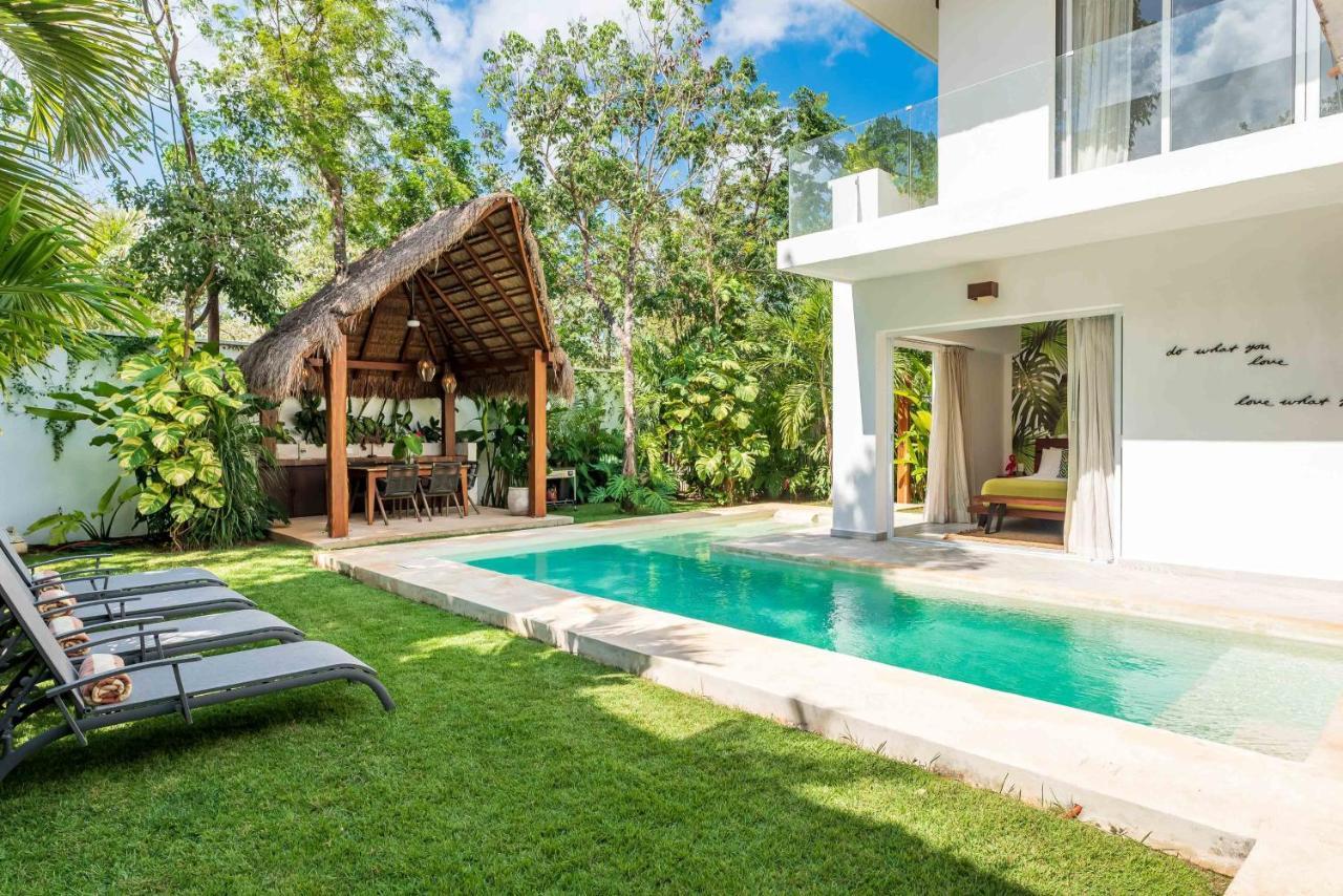 Villa Ek'Balam & Villa Flamingo, Luxury Villas, Private Pool, Private Garden, Jacuzzi, 24H Security تولوم المظهر الخارجي الصورة