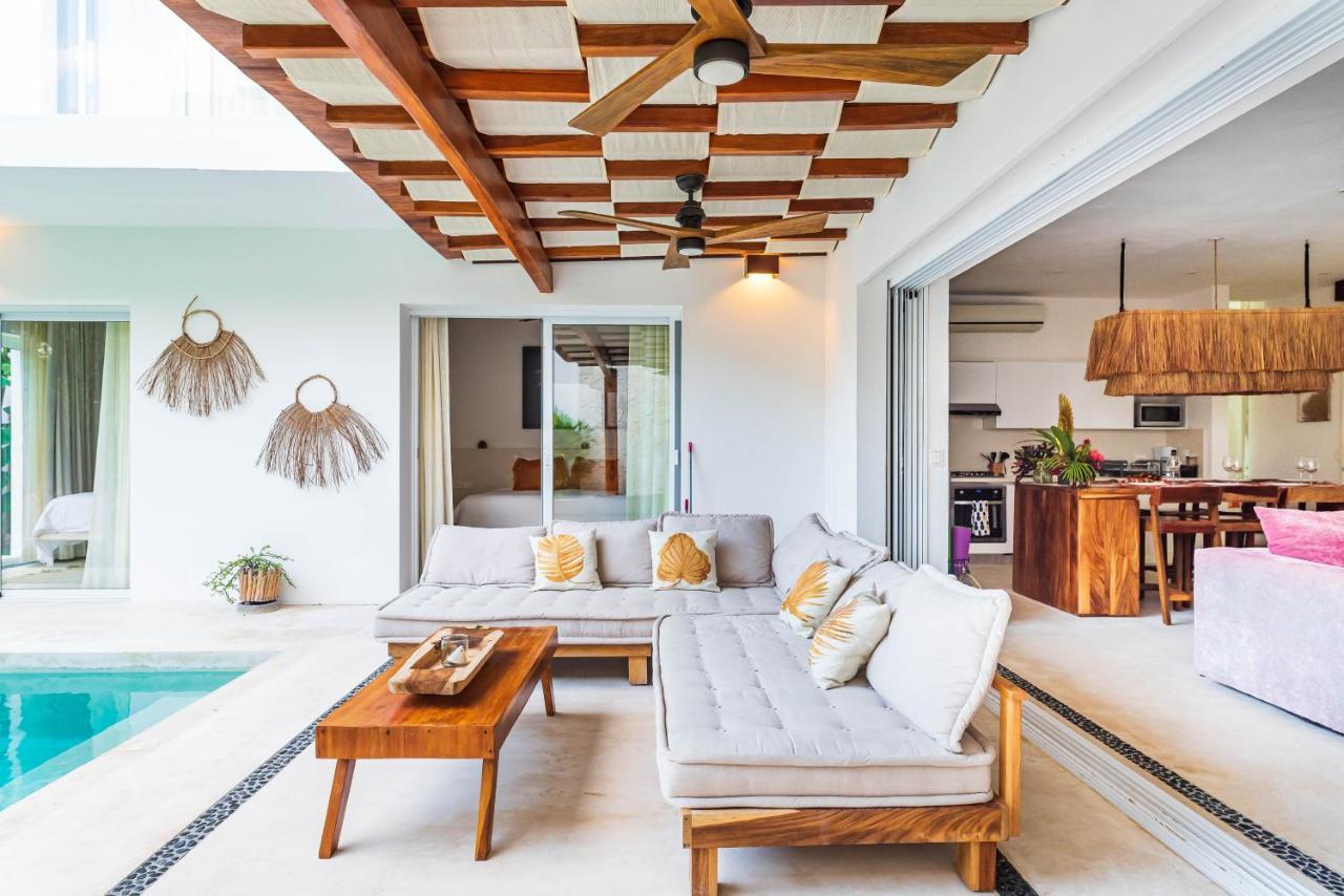 Villa Ek'Balam & Villa Flamingo, Luxury Villas, Private Pool, Private Garden, Jacuzzi, 24H Security تولوم المظهر الخارجي الصورة