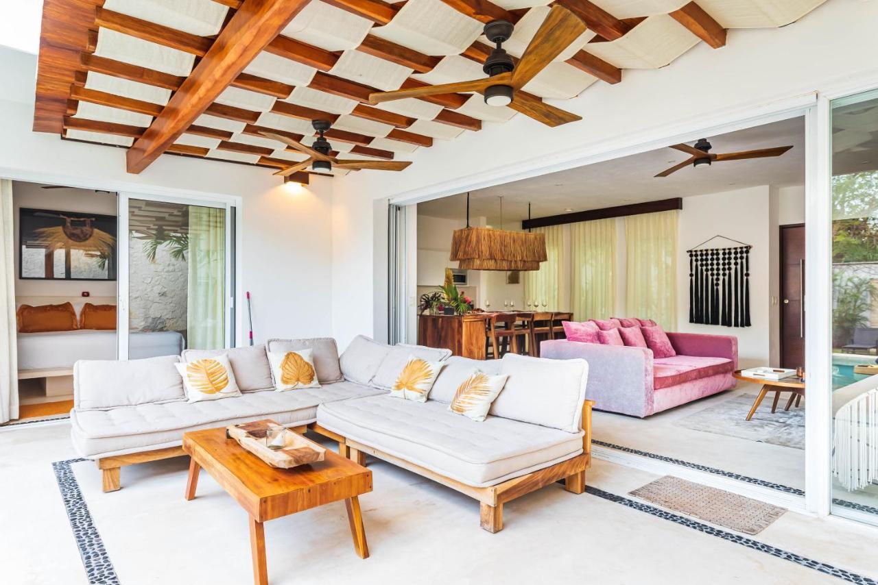 Villa Ek'Balam & Villa Flamingo, Luxury Villas, Private Pool, Private Garden, Jacuzzi, 24H Security تولوم المظهر الخارجي الصورة