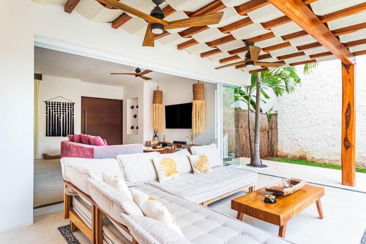 Villa Ek'Balam & Villa Flamingo, Luxury Villas, Private Pool, Private Garden, Jacuzzi, 24H Security تولوم المظهر الخارجي الصورة